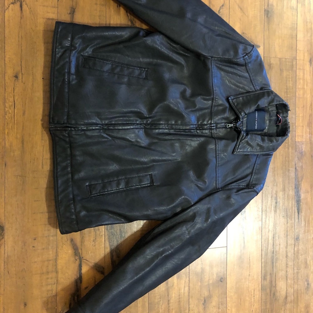 Tommy Hilfiger Leather Jacket XL